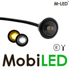 M-LED M-LED Feu de marquage blanc/jaune aspect sombre E-marque