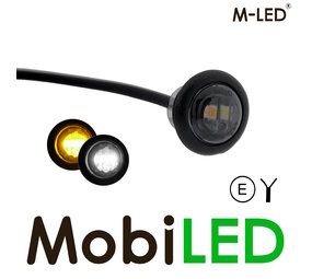 M-LED Feu de marquage jaune/blanc aspect sombre M-LED Feu de marquage jaune/blanc aspect sombre