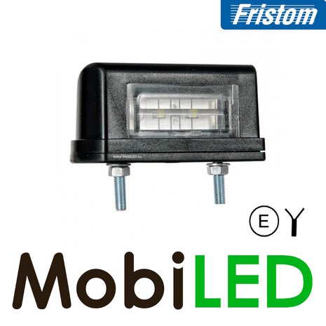 Fristom Fristom Éclairage de plaque d'immatriculation Noir E-marque Fristom Fristom Éclairage de plaque d'immatriculation Noir E-marque