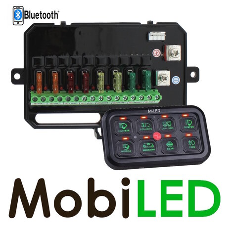 M-LED Panneau de contrôle avec bloc d'alimentation 8 boutons bluetooth M-LED Panneau de contrôle avec bloc d'alimentation 8 boutons bluetooth