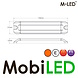 M-LED M-LED Flash ambre avec feu de position ambre E-marque M-LED M-LED Flash ambre avec feu de position ambre E-marque