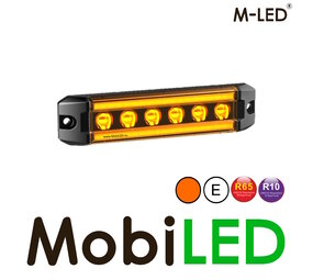 M-LED Flasher with amber position light amber M-LED Flasher with amber position light amber