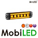 M-LED M-LED Flitser amber met positielicht amber E-keur M-LED M-LED Flitser amber met positielicht amber E-keur