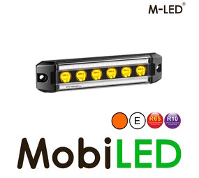 M-LED Flitser met wit positielicht amber