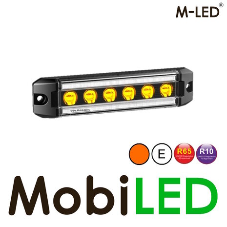 M-LED M-LED Flitser amber met positielicht wit E-keur