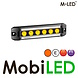 M-LED M-LED Clignotant ambre avec feu de position blanc E-mark M-LED M-LED Clignotant ambre avec feu de position blanc E-mark