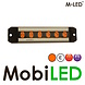 M-LED M-LED Clignotant ambre avec feu de position blanc E-mark M-LED M-LED Clignotant ambre avec feu de position blanc E-mark