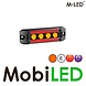 M-LED M-LED Flash ambre avec feu de position rouge E-marque M-LED M-LED Flash ambre avec feu de position rouge E-marque