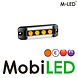 M-LED M-LED Flitser amber met positielicht wit E-keur M-LED M-LED Flitser amber met positielicht wit E-keur