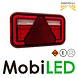 Aspöck MultiLed IV Feu arrière 5 fonctions réflecteur gauche 12-24V E-marque Aspöck MultiLed IV Feu arrière 5 fonctions réflecteur gauche 12-24V E-marque