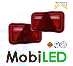 Aspöck Feux arrière Aspöck MultiLed IV ensemble gauche et droit (connecteur 8 broches) Aspöck Feux arrière Aspöck MultiLed IV ensemble gauche et droit (connecteur 8 broches)