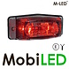 M-LED M-LED Feu de position brûleur double ambre/rouge style classique lentille transparente M-LED M-LED Feu de position brûleur double ambre/rouge style classique lentille transparente