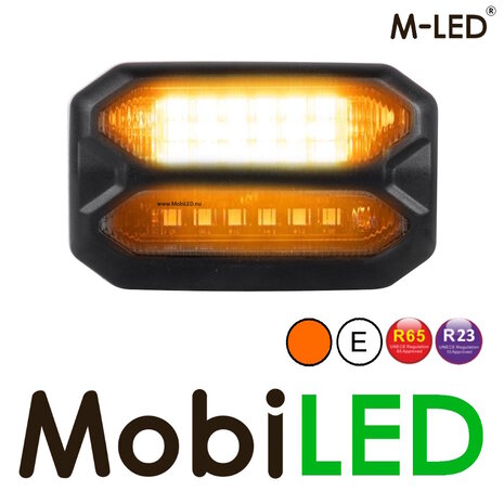 M-LED M-LED  Lampe combinée  Scene Light avec stroboscope Noire E-marque