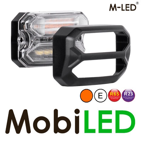 M-LED M-LED  Lampe combinée  Scene Light avec stroboscope Noire E-marque