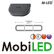 M-LED M-LED Road Pilot kit de toit R65-R10 120 cm dark look avec feu arrière, feu stop et clignotant