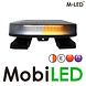 M-LED M-LED Road Pilot kit de toit R65-R10 120 cm dark look avec feu arrière, feu stop et clignotant