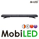 M-LED M-LED Road Pilot kit de toit R65-R10 150 cm dark look avec feu arrière, feu stop et clignotant
