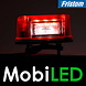 Fristom Fristom License plate lighting with position light small red E-mark Fristom Fristom License plate lighting with position light small red E-mark