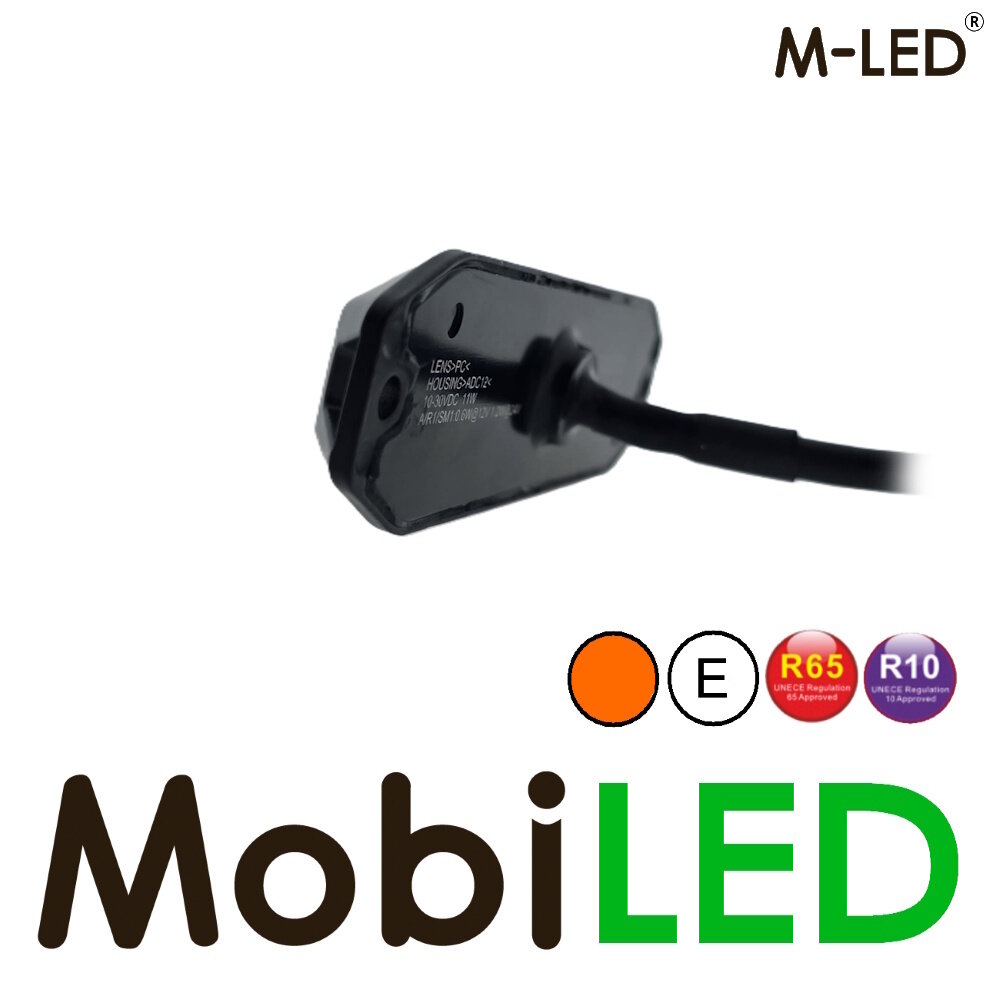 M-LED M-LED Dynamic strobe with amber positionlight M-LED M-LED Dynamic strobe with amber positionlight