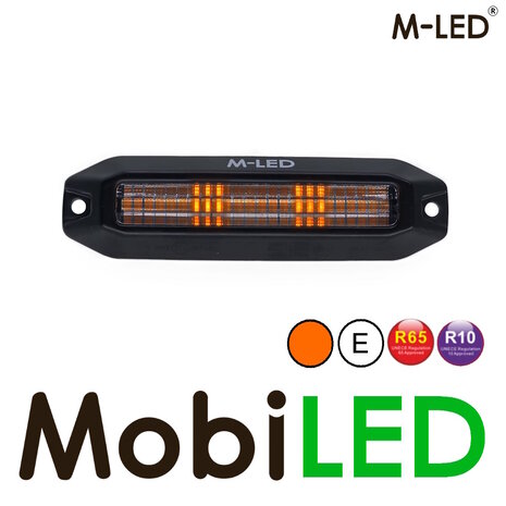 M-LED M-LED Dynamic strobe with amber position light E-mark M-LED M-LED Dynamic strobe with amber position light E-mark