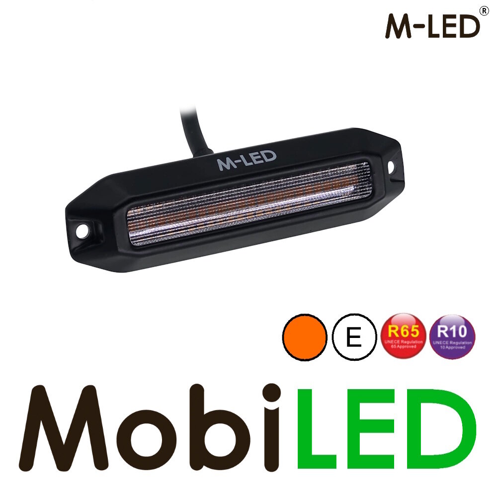 M-LED M-LED Dynamic strobe with red positionlight M-LED M-LED Dynamic strobe with red positionlight