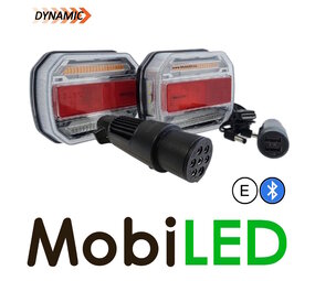 Set rear light wireless 7 poles dynamic 24V Set rear light wireless 7 poles dynamic 24V
