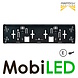 Aspöck Aspock License plate with lighting 12 volts E-mark Aspöck Aspock License plate with lighting 12 volts E-mark