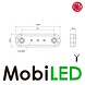 WAS WAS Marking Slim line Green 12-24 volts WAS WAS Marking Slim line Green 12-24 volts