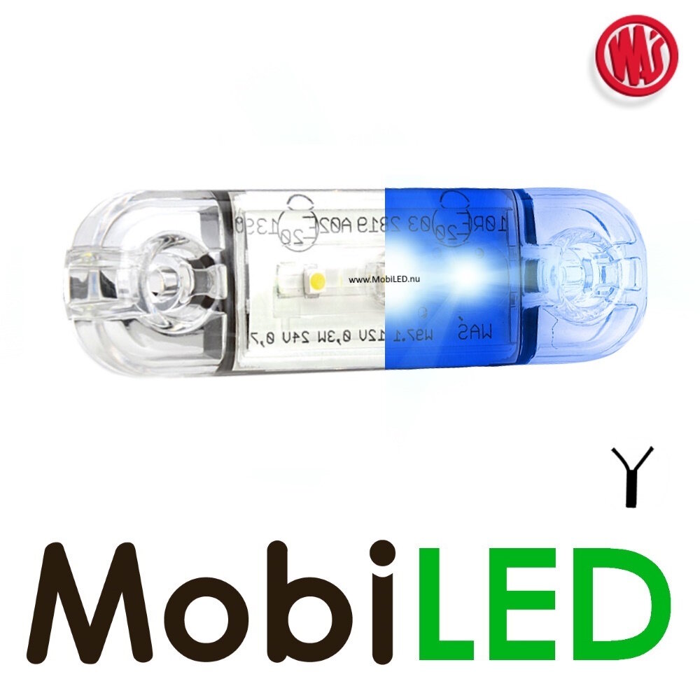 WAS WAS Marquage ligne Slim Bleu 12-24 volts