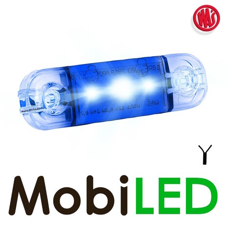 WAS WAS Marquage ligne Slim Bleu 12-24 volts