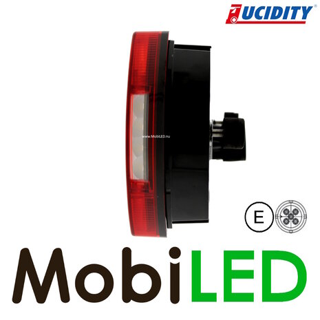 Lucidity Lucidity Rear light LED 12V 6 functions 5PIN Smart right E-mark Lucidity Lucidity Rear light LED 12V 6 functions 5PIN Smart right E-mark