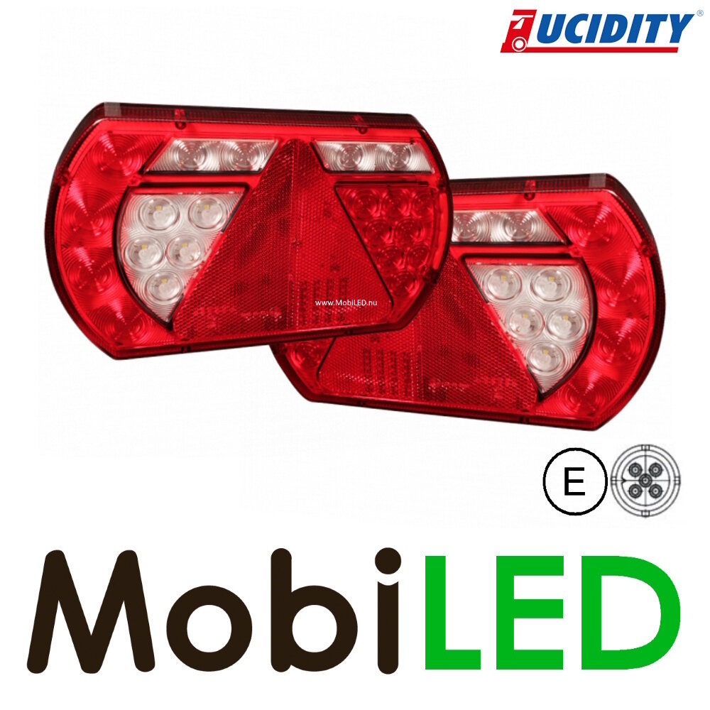 Lucidity Lucidity Ensemble feux arrière 12V 6 fonctions E-mark Lucidity Lucidity Ensemble feux arrière 12V 6 fonctions E-mark