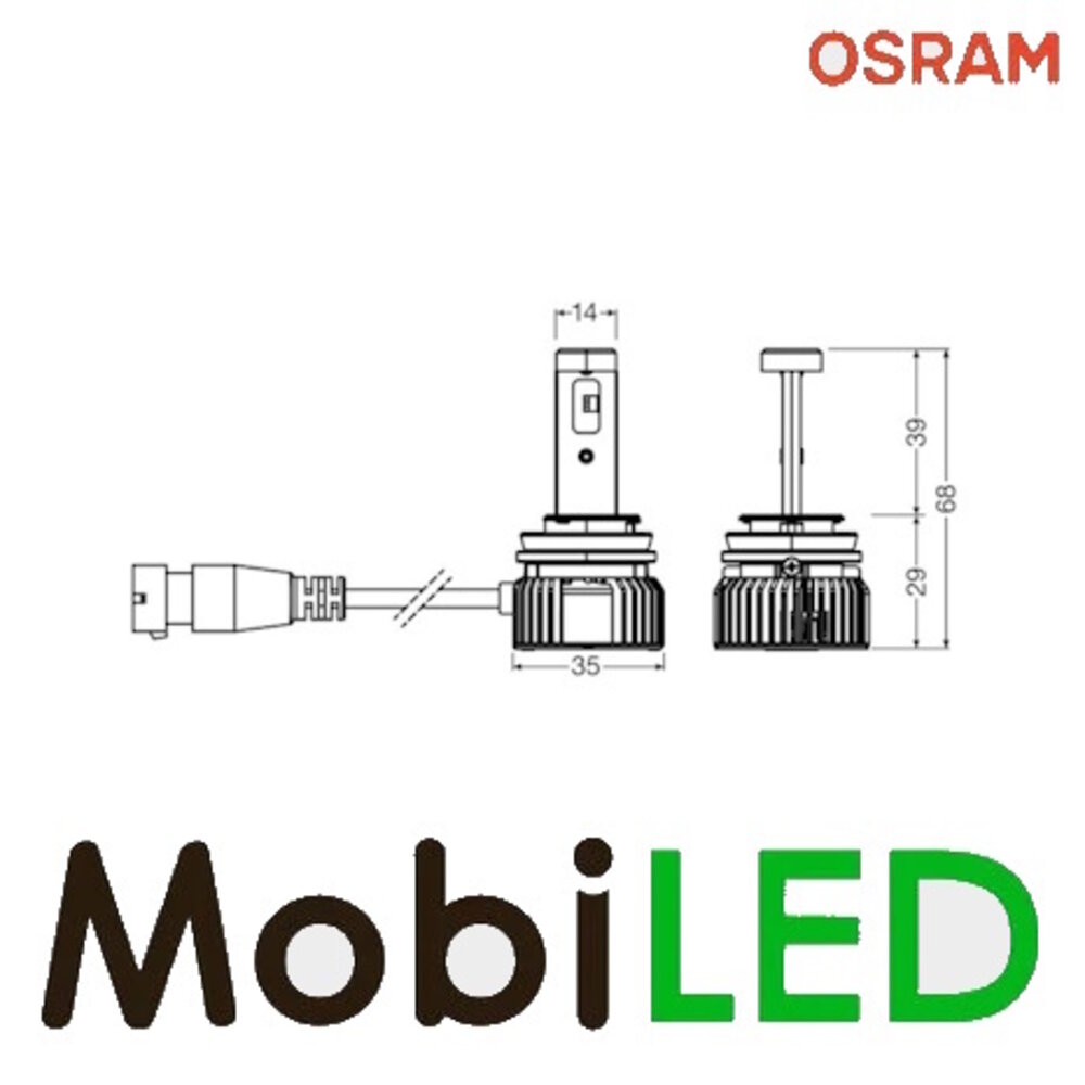 OSRAM Osram Night breaker Smart H11 12V E-keur