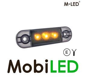 M-LED Marquage ligne slim ambre aspect foncé