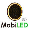 Spotlight with boost function and dual colour position light E-mark