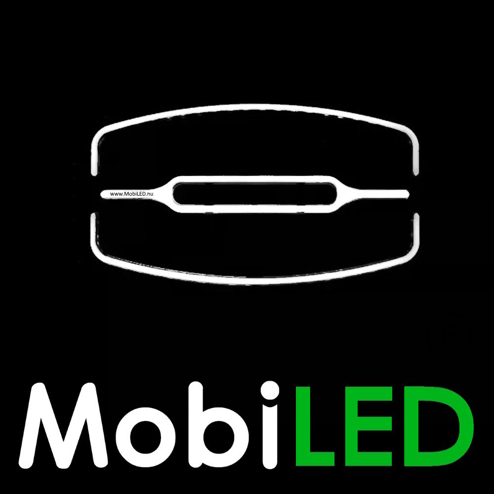 M-LED Projecteur avec feu de position blanc/ambre E-marque