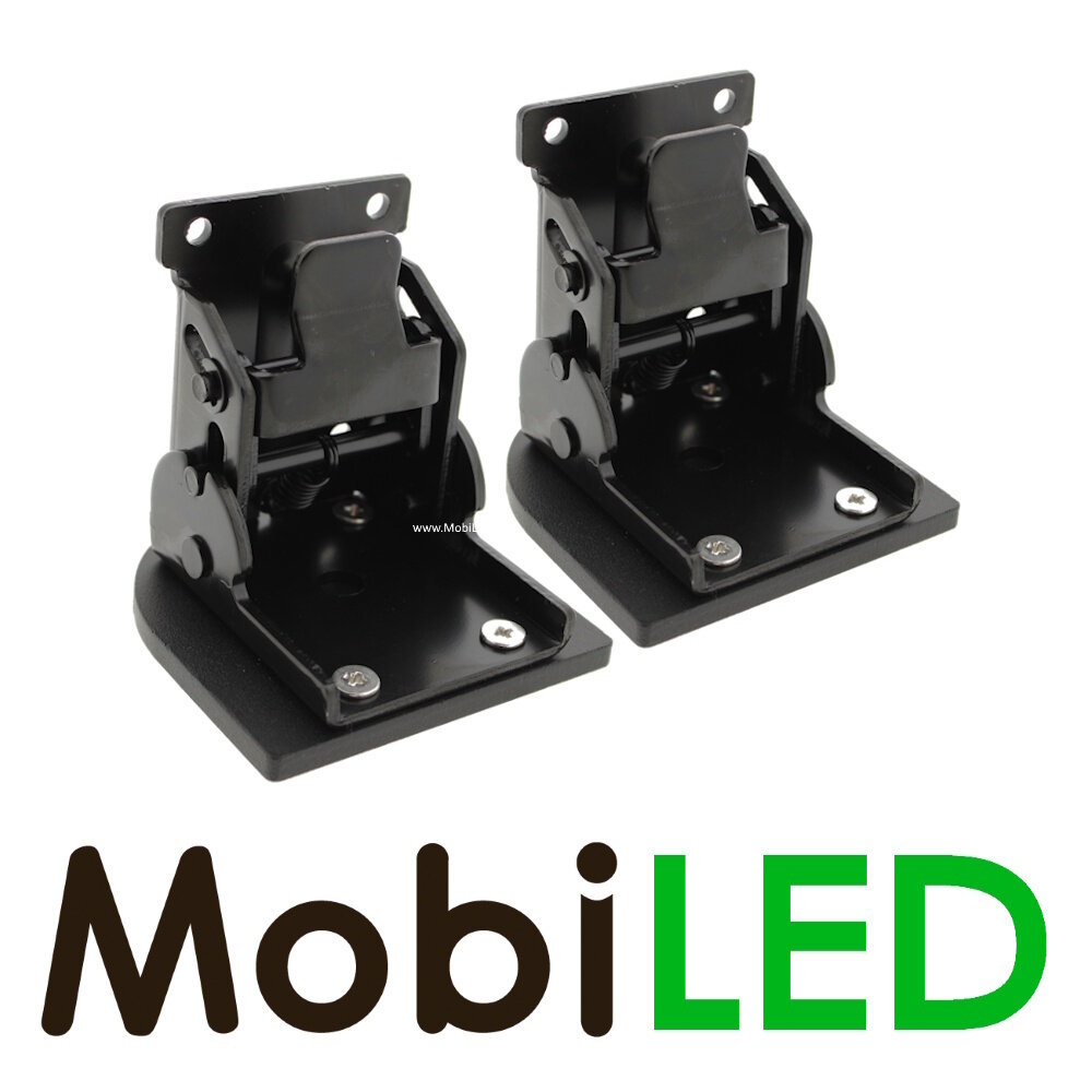 Set universal mounting brackets 0-90 degrees