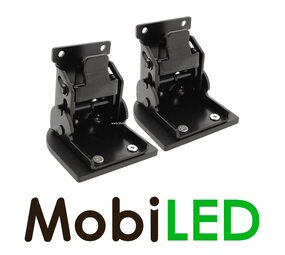 Set universal mounting brackets 0-90 degrees
