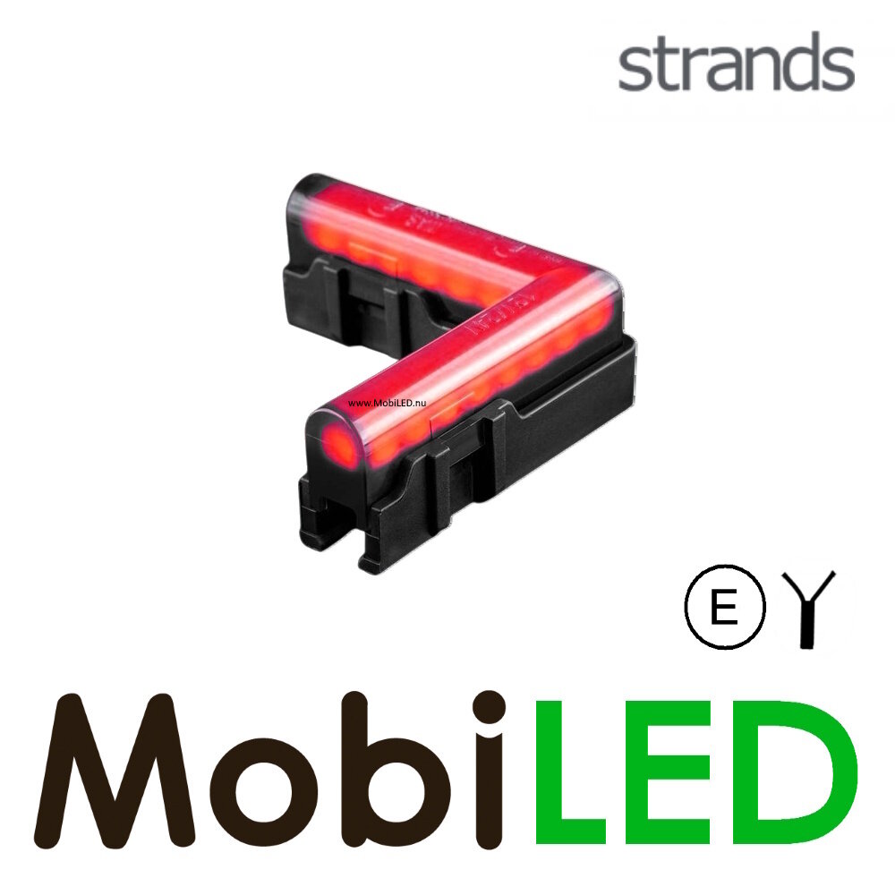 Strands Strands Freedom Dark Line hoek rood E-keur