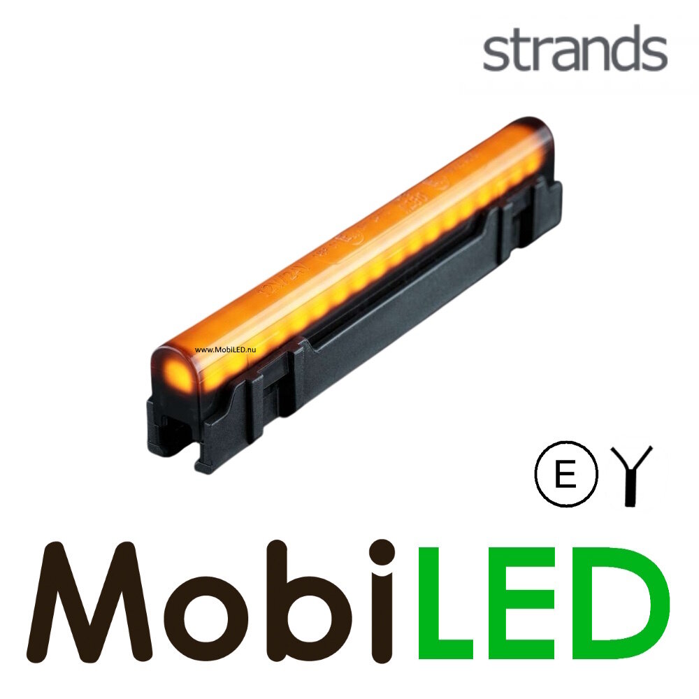 Strands Strands Freedom Dark Line kort amber E-keur Strands Strands Freedom Dark Line kort amber E-keur