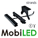 Strands Strands Freedom Dark Line short white E-mark Strands Strands Freedom Dark Line short white E-mark