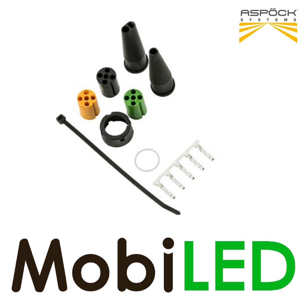 Aspöck Aspock 5 pin bayonet female connector Aspöck Aspock 5 pin bayonet female connector