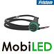 Fristom 6 pin bayonet connector green male right with 1 m cable Fristom 6 pin bayonet connector green male right with 1 m cable