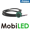 Fristom Connecteur baïonnette 6 broches vert male droite avec 1 m câble Fristom Connecteur baïonnette 6 broches vert male droite avec 1 m câble