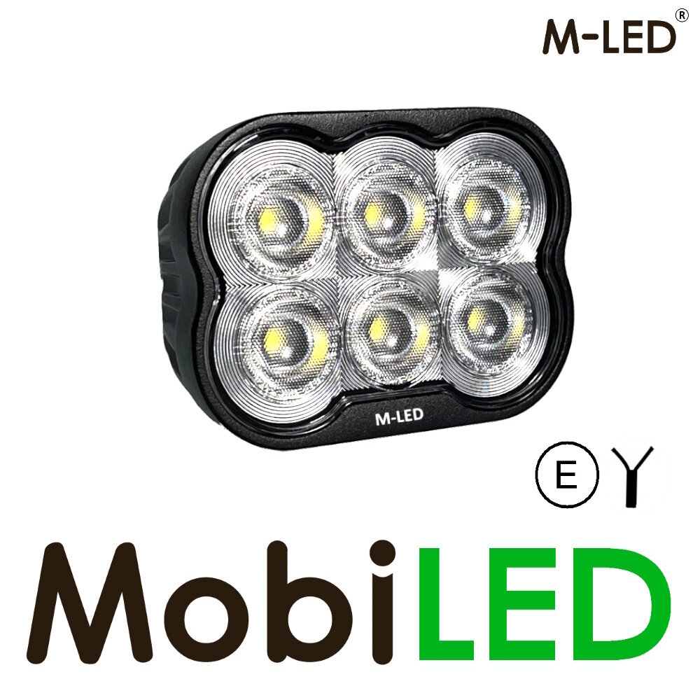 M-LED M-LED werklamp Matrix X 6 leds 30W E-keur M-LED M-LED werklamp Matrix X 6 leds 30W E-keur