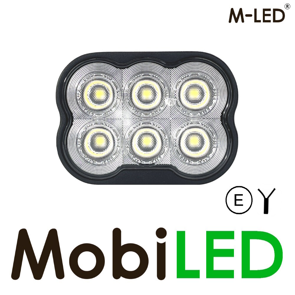 M-LED M-LED werklamp Matrix X 6 leds 30W E-keur M-LED M-LED werklamp Matrix X 6 leds 30W E-keur