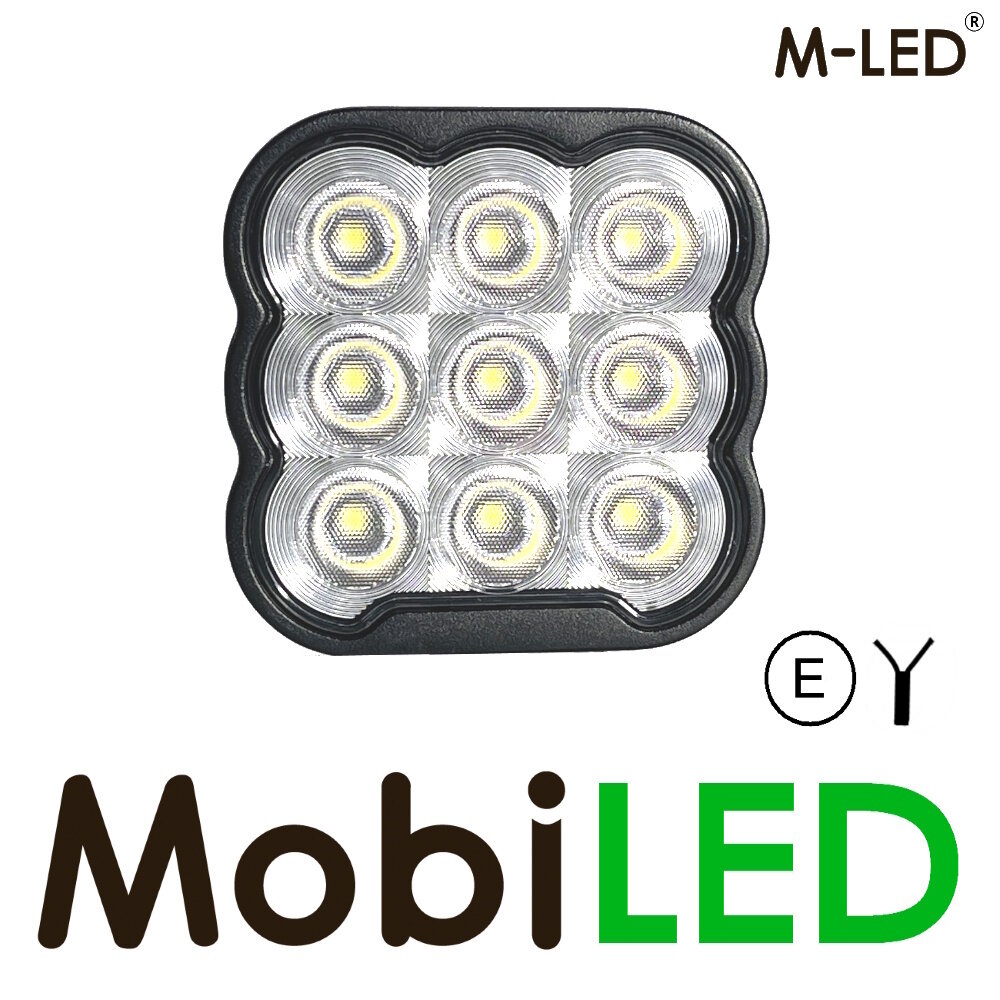 M-LED M-LED worklight 9 LEDs 45W E-mark M-LED M-LED worklight 9 LEDs 45W E-mark