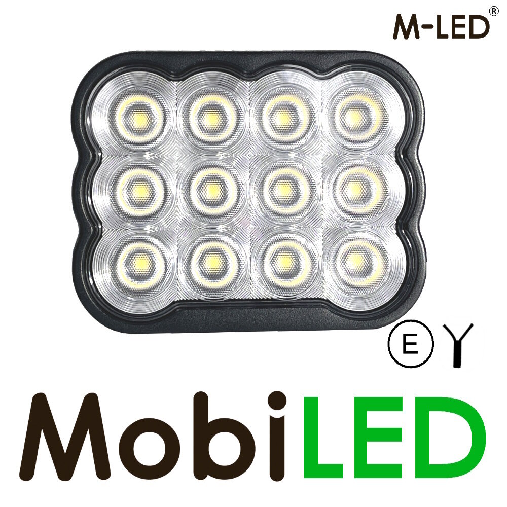 M-LED M-LED worklight 12 LEDs 60W E-mark M-LED M-LED worklight 12 LEDs 60W E-mark