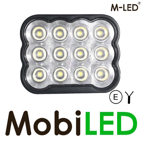 M-LED M-LED worklight 12 LEDs 60W E-mark M-LED M-LED worklight 12 LEDs 60W E-mark