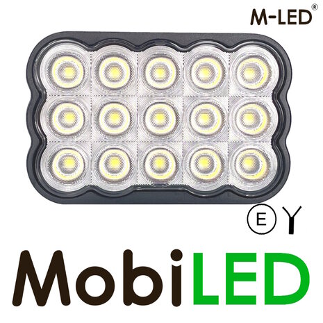 M-LED M-LED worklight 15 LEDs 75W E-mark M-LED M-LED worklight 15 LEDs 75W E-mark